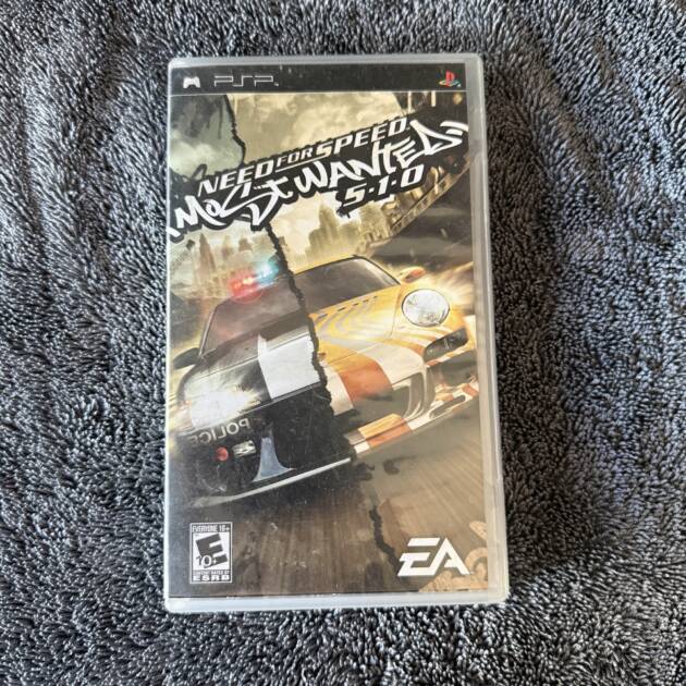 PSP Need for Speed most wanted 510