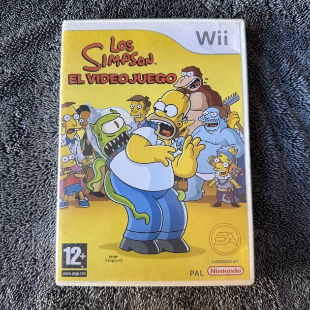 WII SIMPSON EL VIDEOJUEGO