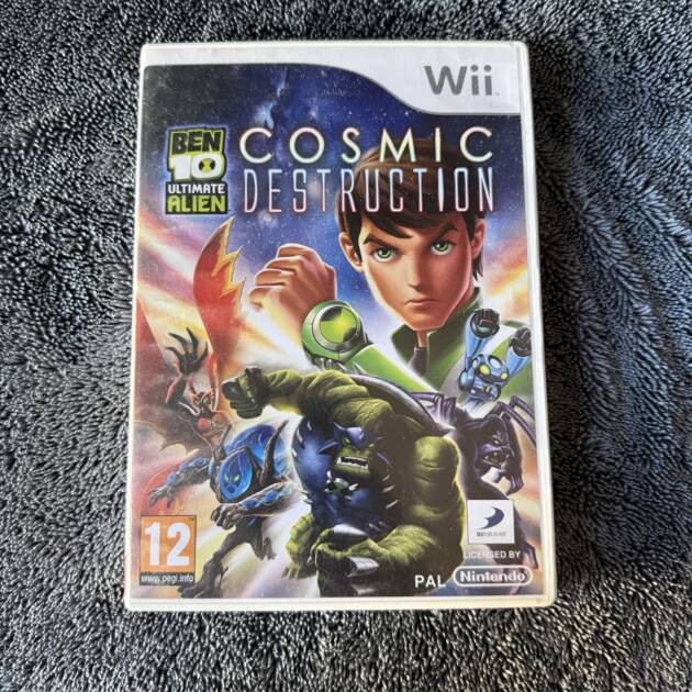 WII BEN 10 COSMIC DESTRUCTION