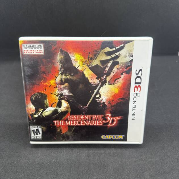 3DS RESIDENT EVIL THE MERCENARIES 3D