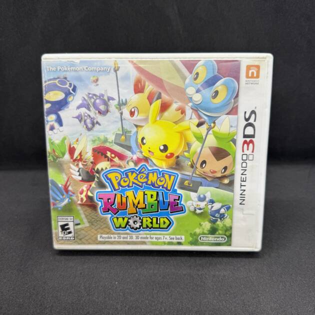 3DS POKEMON RUMBLE WORLD